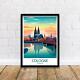 Cologne Travel Print Cologne Wall Decor Germany Cologne Art Cologne Wall Art Ger