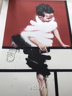 Composition print by Ernest Zacharevic R/B/Y pejac invader martin whatson poster