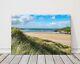 Crantock Beach, Cornwall. Canvas Print Framed Picture Wall Art, Various Sizes