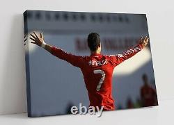 Cristiano Ronaldo 3 Large Canvas Art Float Effect/frame/picture/poster Print
