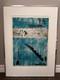 Cut Shark Bold Abstract Serigraph Print, 1980, Limited Edition 3/6 (b18)