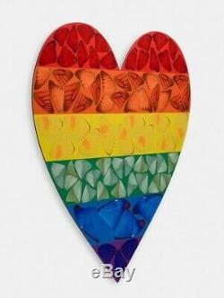 DAMIEN HIRST Butterfly Heart (Small) Heni Edition H7-4 Rainbow Print RARE