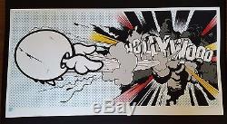 DFACE Hollywood Boom Signed Numbered Dface not banksy obey fairey dolk kaws mbw