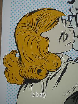 DFace Suck Face art print poster Bend Embrace Suckface Roy Lichtenstein D Face