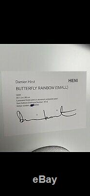 Damien Hirst Butterfly Rainbow Small IN HAND Limited Edition H7-2