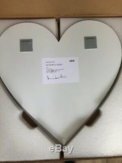 Damien Hirst LARGE Butterfly Heart Heni H7 3 Signed IN HAND