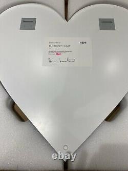Damien Hirst Large Butterfly Rainbow Heart Heni Numbered and Signed