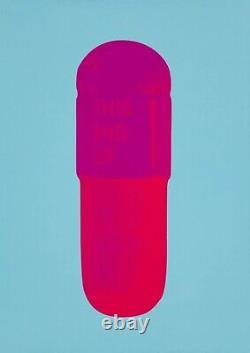 Damien Hirst Pill Prints, Set Of 6, Damien Hirst THE CURE size A4 Wall Art