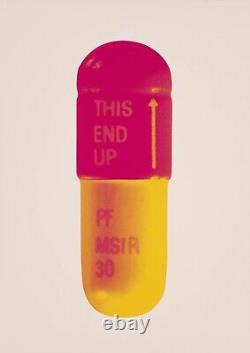 Damien Hirst Pill Prints, Set Of 6, Damien Hirst THE CURE size A4 Wall Art