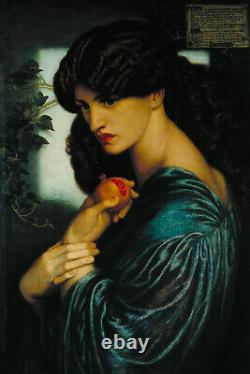 Dante Gabriel Rossetti Proserpine (1874) Poster, Art Print, Painting, Artwork
