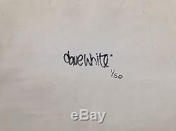 Dave White Jordan 4! Limited Edition Print 1/50 Lichenstein Warhol 2005