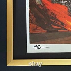 David Alfaro Siqueiros Signed Limited Edition Framed Print From Mexico