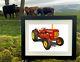 David Brown 880 Tractor Mounted Or Framed Unique Art Print Fudgy Draws Present