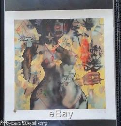 David Choe Driving Home Alone Print Signed Numbered not banksy fairey obey kaws