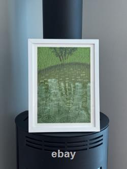 David Hockney Arrival of Spring No. 346, 22nd May 2020 White Frame