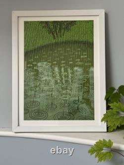 David Hockney Arrival of Spring No. 346, 22nd May 2020 White Frame