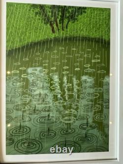 David Hockney Arrival of Spring No. 346, 22nd May 2020 White Frame
