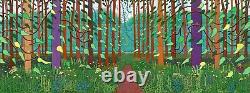 David Hockney arrival of spring art canvas UK Seller Free Post