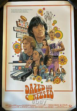 Dazed And Confused Movie Poster Art Print Paul Mann 420 Weed Stoner pot mondo