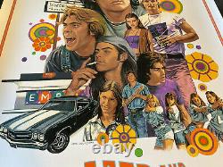 Dazed And Confused Movie Poster Art Print Paul Mann 420 Weed Stoner pot mondo