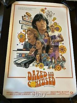 Dazed And Confused Movie Poster Art Print Paul Mann 420 Weed Stoner pot mondo