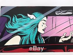Dface Signed Drive By Shouting Blink 182 California Print Poster Kaws Banksy Art