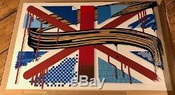 Dface UNION JACKED Signed and Numbered ltd edition Art Brexit/Remain