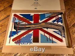 Dface UNION JACKED Signed and Numbered ltd edition Art Brexit/Remain