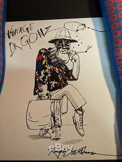 Dr. Gonzo Ralph Steadman Signed Print