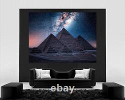 Egypt Pyramids at Night CANVAS WALL ART PRINT PICTURE ARTWORK