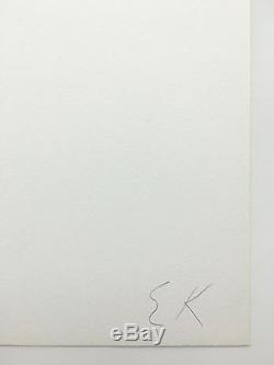 Ellsworth Kelly signed iconic framed 73 screenprint limited edition JKLFA. Com