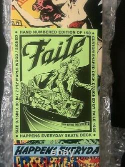 Faile Happens Everyday Skatedeck Signed And Numbered Ed. 150