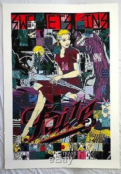 Faile Sweet Sins Brooklyn 2015 RARE SOLD OUT Screenprint. XX/500