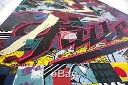 Faile Sweet Sins Brooklyn 2015 RARE SOLD OUT Screenprint. XX/500