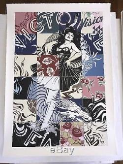 Faile Visions Victoire Signed Print Street Art Woman Poster Nyc Banksy Invader