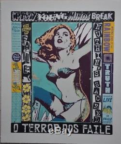 Faile happens everyday the right one Screen-print