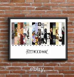 Feeder Multi Album Cover Discography Poster Print Great Fathers Day Gift