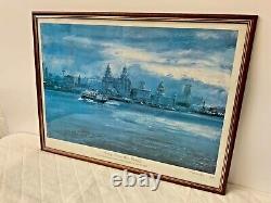 Ferry Cross The Mersey Print Frank Hendry 1989 Hillsborough Memorial Tribute