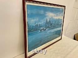 Ferry Cross The Mersey Print Frank Hendry 1989 Hillsborough Memorial Tribute