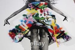 Fix the Sky print Hand Painted by Martin Whatson & Snik signed and numbered COA