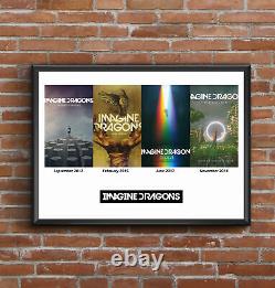 Foo Fighters Multi Album Discography Poster Print Christmas Gift Music Lover