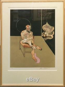 Francis Bacon Seated Figure (s. 5) 1983 Signed Etching/aquatint Gallart