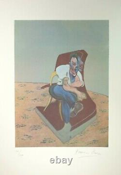 Francis Bacon, Triptych-Three Studies for Portrait of Lucian Freud 1966, Signed