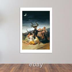 Francisco de Goya Witches Sabbath Wall Art Poster Print