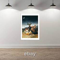 Francisco de Goya Witches Sabbath Wall Art Poster Print