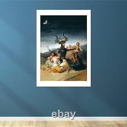 Francisco de Goya Witches Sabbath Wall Art Poster Print