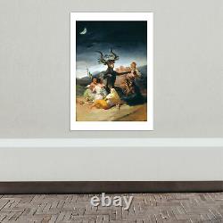 Francisco de Goya Witches Sabbath Wall Art Poster Print