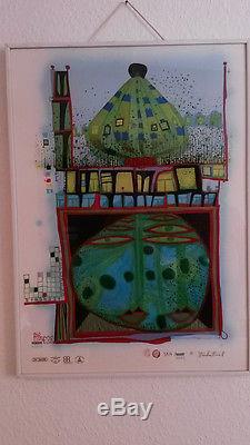 Friedensreich Hundertwasser Homo Humus come va nights Nr. 3914 1984