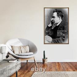 Friedrich Nietzsche If you wish to strive for peace Poster Print Art Photo