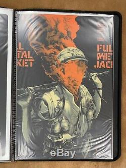 Full Metal Jacket Variant Oliver Barrett Mondo Movie Poster Screen Print /150